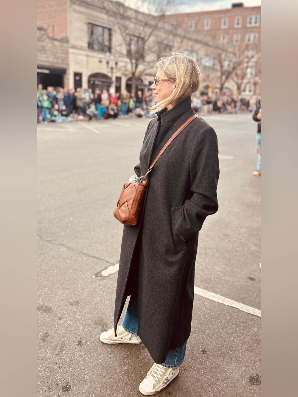 GU Cozy Melton Tailored Coat - Picture 8 of 8